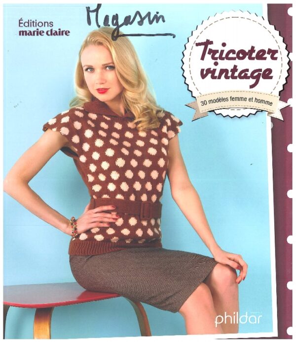 Marie Claire N° 833 tricoter vintage - 2022
